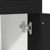 vidaXL Armoire suspendue avec tiroir Ch&ecirc;ne noir 40 x 46 x 81,5 cm