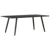 vidaXL Table basse Noir 120x60x46 cm