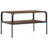 vidaXL Table d'appoint Bois ancien 100 x 50 x 46 cm Bois d'ing&eacute;nierie