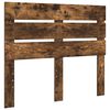vidaXL Lit de Rangement Ch&ecirc;ne fum&eacute; 135 x 190 cm Bois d'ing&eacute;nierie