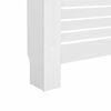 vidaXL Cache-radiateurs 2 pcs Blanc 172x19x81,5 cm MDF