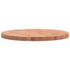 vidaXL Dessus de table &Oslash;70x4 cm rond bois massif de h&ecirc;tre