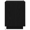 vidaXL Cabinet de chevet Ch&ecirc;ne noir 45 x 40 x 55 cm Bois d'ing&eacute;nierie