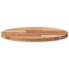 vidaXL Dessus de table rond Ø40x2 cm bois massif d'acacia
