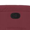 vidaXL Fauteuil inclinable rouge bordeaux tissu