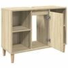 vidaXL Armoire salle de bain chêne sonoma 80x33x60cm bois d'ingénierie