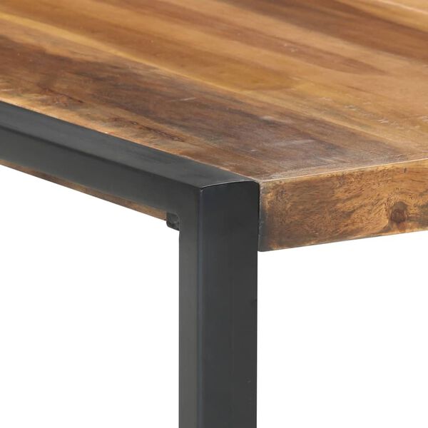 vidaXL Table basse 140x140x40 cm Bois solide