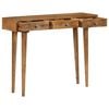 vidaXL Table console Bois de manguier massif 102x30x79 cm