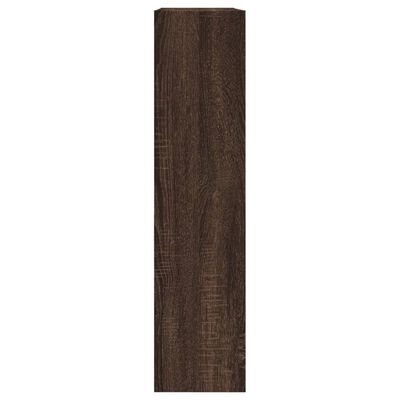 vidaXL Armoire à chaussures chêne marron 80x21x87,5 cm bois ingénierie