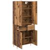 vidaXL Haut Armoire Bois Ancien 69,5 x 34 x 180 cm Bois d'ing&eacute;nierie