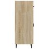 vidaXL Buffet chêne sonoma 69,5x34x90 cm bois d'ingénierie
