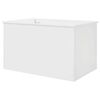 vidaXL Maison pour chat Blanc Brillant 85 x 55 x 50,5 cm