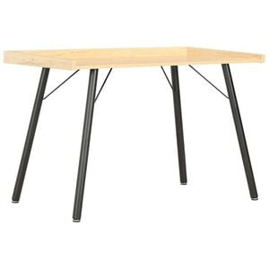 vidaXL Bureau Ch&ecirc;ne 90x50x79 cm