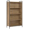 vidaXL Biblioth&egrave;que 55,5 x 33 x 174 cm Bois d'ing&eacute;nierie