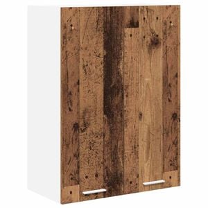 vidaXL Armoire suspendue Bois ancien 60 x 31 x 80 cm Bois d'ing&eacute;nierie