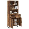 vidaXL Haut Armoire Bois ancien 69,5 x 34 x 180 cm Bois d'ing&eacute;nierie
