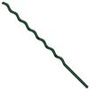 vidaXL Soutien de plante 20 pcs Vert 110 x 0.6 x 0.6 cm Acier