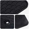 vidaXL Tapis de voiture 2 pcs Noir Caoutchouc