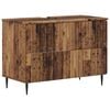 vidaXL Meuble sous Lavabo de Salle de Bain ZWOLLE Bois ancien