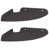 vidaXL &Eacute;tag&egrave;re flottante avec &eacute;tag&egrave;re 2 pcs Noir 18 x 18 x 2 cm