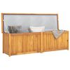 vidaXL Bo&icirc;te de jardin 175x50x55 cm Bois massif de teck