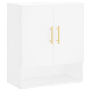 vidaXL Armoire murale blanc 60x31x70 cm bois d'ing&eacute;nierie