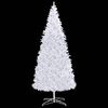 vidaXL Arbre de Noël artificiel pré-éclairé 400 cm blanc