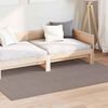 vidaXL Tapis de surface Rectangulaire LUGO Taupe 170 x 120 cm