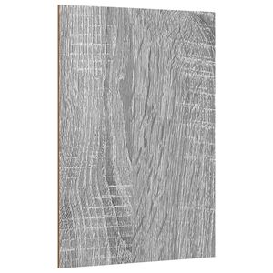 vidaXL Panneaux d&eacute;coratifs 12 pi&egrave;ces Sonoma gris 21 x 30 x 0,27 cm