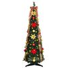 vidaXL Sapin de No&euml;l artificiel avec 50 LED Vert 125 cm PVC