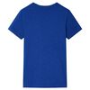 T-shirt pour enfants bleu fonc&eacute; 104