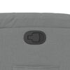 vidaXL Fauteuil inclinable Gris clair Tissu