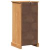 vidaXL Armoire de salle de bain avec porte VIGO Marron et Marron Miel