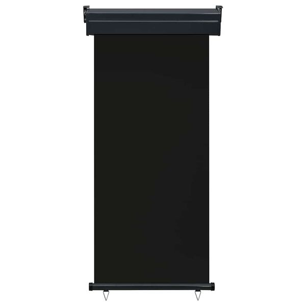 vidaXL Auvent latéral de balcon 85x250 cm noir