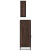 vidaXL Ensemble de meubles de salle de bain 3 pcs Chêne marron