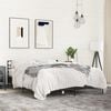 vidaXL Cadre de lit sans matelas noir 150x200 cm