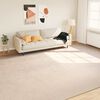 vidaXL Coureur de Tapis MARSA Cr&egrave;me 400 &times; 300 cm Polyester et PVC
