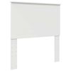 vidaXL Cadre de lit Blanc 90 x 200 cm Bois de pin massif