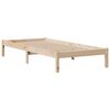 vidaXL Lit biblioth&egrave;que sans matelas 75x190 cm bois de pin massif