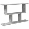 vidaXL &Eacute;tag&egrave;re Murale Gris b&eacute;ton 80 x 15 x 50,5 cm Bois d'ing&eacute;nierie