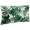 vidaXL Coussin de dos PUTTEN 100 % polyester Motif feuilles