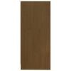 vidaXL Armoire d'appoint Marron miel 35,5x33,5x76cm Bois de pin massif