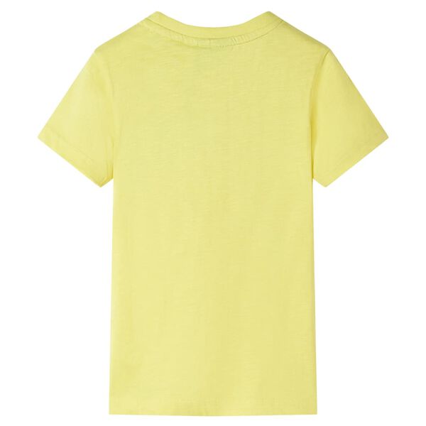 T-shirt pour enfants jaune 92