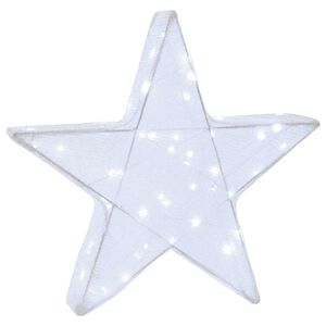 vidaXL &Eacute;toile de No&euml;l 3D 50 LED Blanc froid 55 x 53,5 x 10 cm