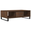 vidaXL Table basse ch&ecirc;ne marron 104x60x35 cm bois d'ing&eacute;nierie