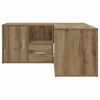 vidaXL Armoire d'angle ch&ecirc;ne artisanal 160x40x45 cm bois d'ing&eacute;nierie