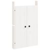 vidaXL Portes de cuisine d'ext&eacute;rieur MEPPEL blanc 50x9x82 cm bois pin massif