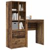 vidaXL Bureau avec tiroir 2 pcs Bois ancien