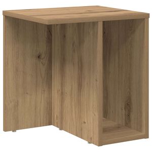 vidaXL Table d'appoint Ch&ecirc;ne artisanal 37 x 32 x 40 cm