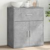 vidaXL Buffet gris b&eacute;ton 60x31x70 cm bois d'ing&eacute;nierie